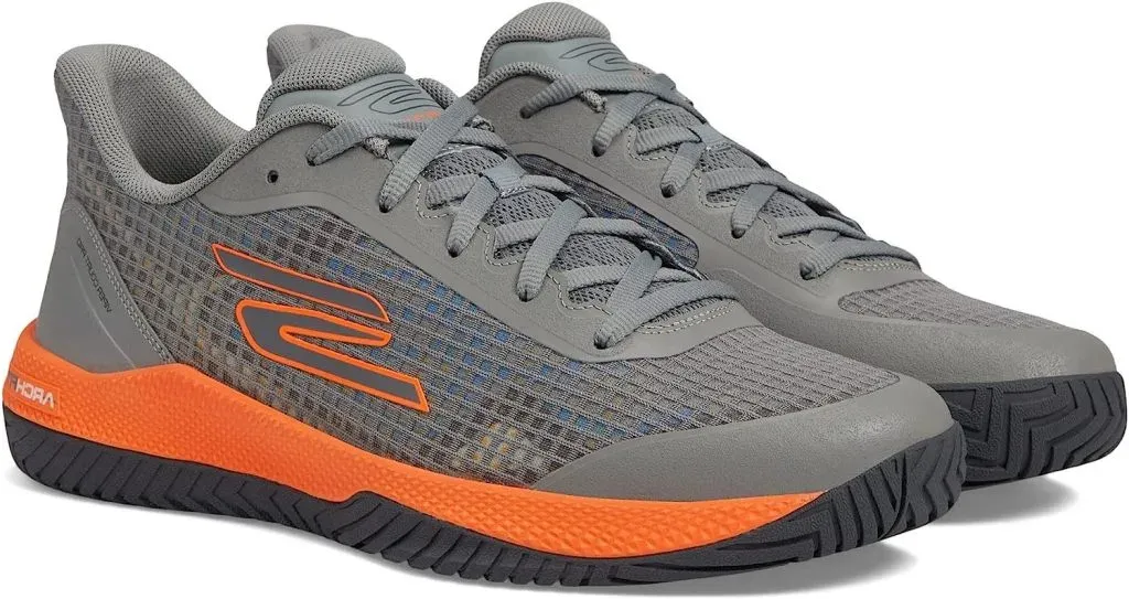 Skechers Men's Viper Court-Athletic Indoor Outdoor Pickleball Shoes with Arch Fit Support