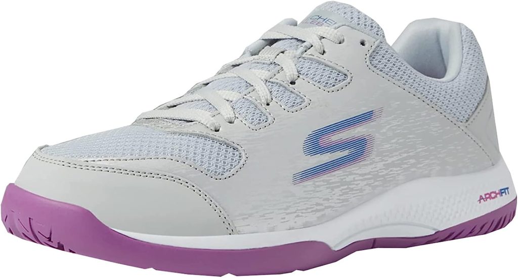 Skechers Women's Viper Court-Athletic Indoor Outdoor Pickleball Shoes with Arch Fit Support Sneakers
