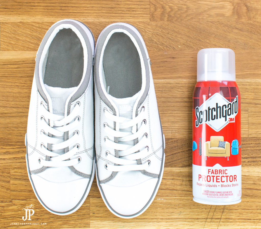  Tennis shoes of waterproof Spray It Down With Scotchguard